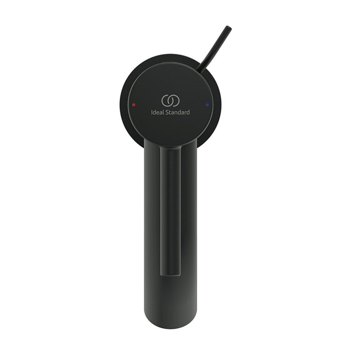 Ideal Standard Ceraline Lavabo Bataryası Mat Siyah Sifon Kumandalı-5 L/dk