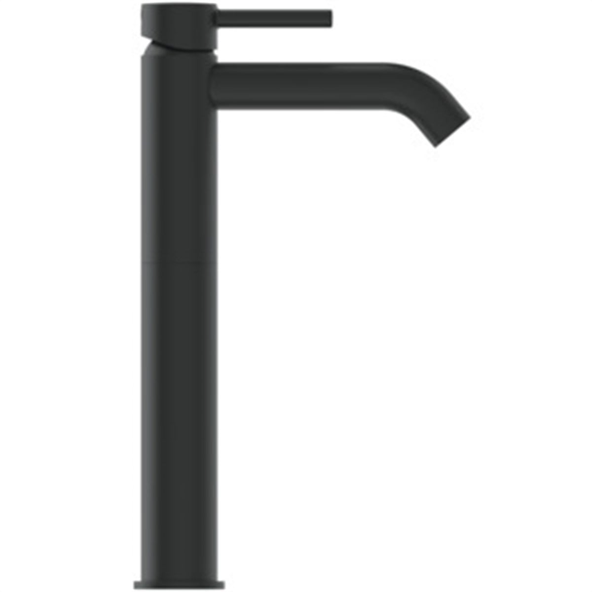 Ideal Standard Ceraline Yüksek Lavabo Bataryası Mat Siyah Sifon Kumandasız-5 L/dk