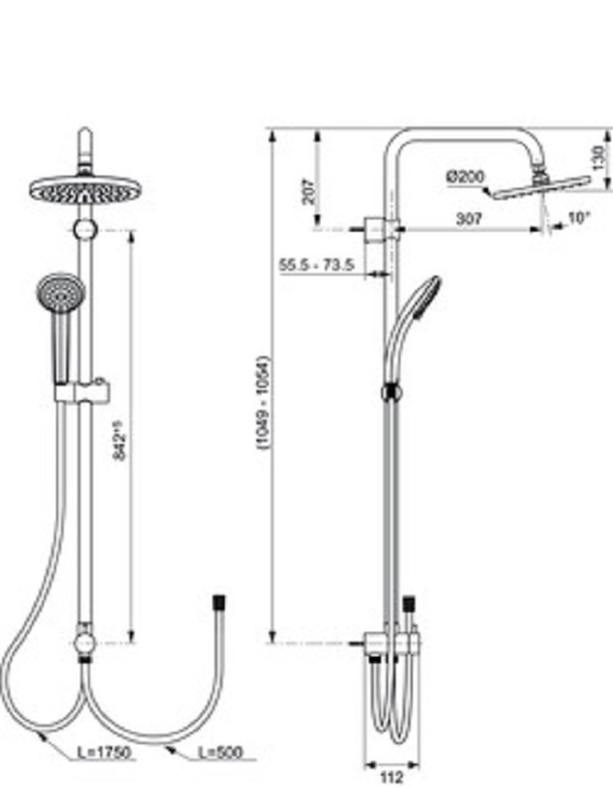 Ideal Standard IdealDuo Duş Sistemi