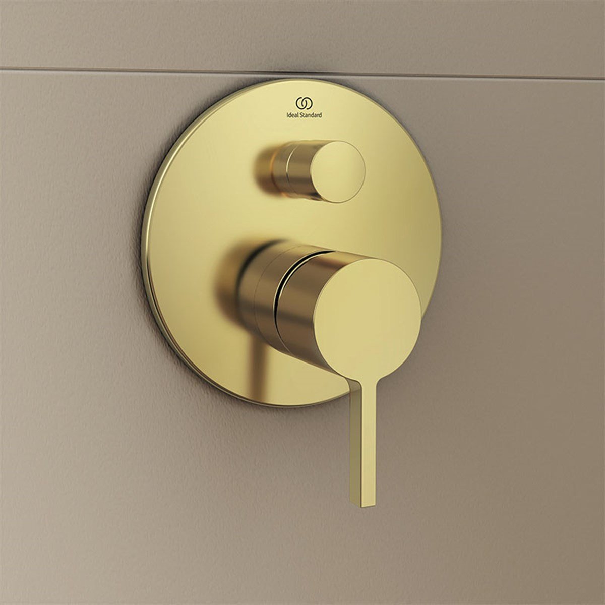 Ideal Standard Joy Ankastre Banyo Bataryası Fırçalanmış Altın