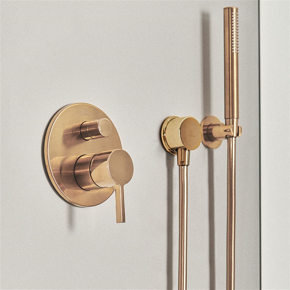 Ideal Standard Joy Ankastre Banyo Bataryası Fırçalanmış Altın