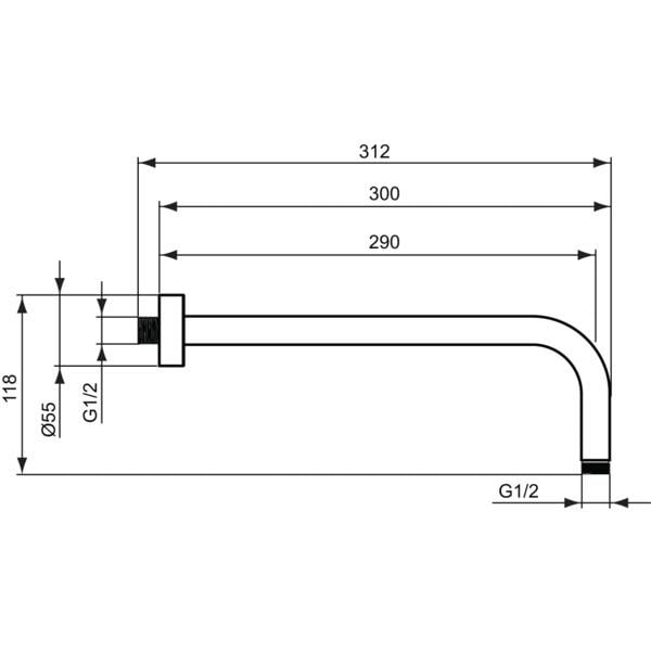 MARKA}Ankastre Banyo BataryasıCeraplan Ankastre Set Chromeİdeal Standard Ceraplan Ankastre Set Chrome