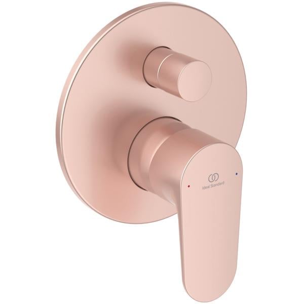 MARKA}Ankastre Banyo BataryasıA7193ROİdeal Standarc Cerafine O Ankastre Banyo Bataryası-Rose-KIT1+KIT2