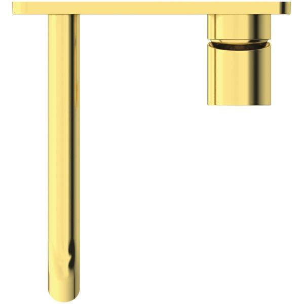 MARKA}Ankastre Lavabo BataryasıA7380A2İdeal Standard Joy Ankastre Lavabo Bataryası-Brushed Gold-KIT2