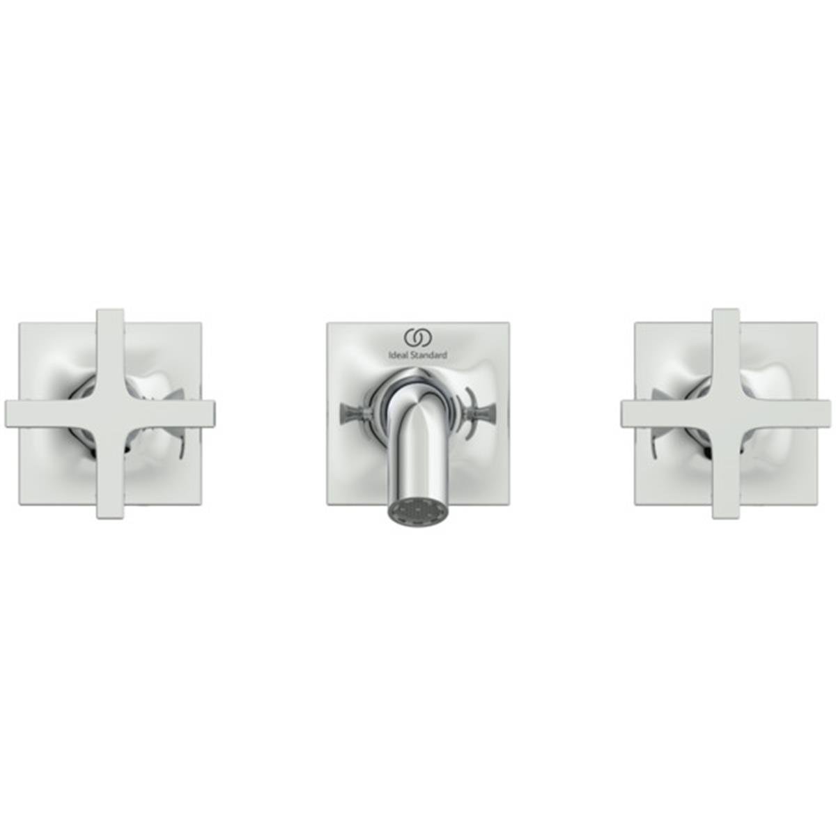 MARKA}Ankastre Lavabo BataryasıBD153AAJoy Neo Cross Ankastre 3 Delikli Lavabo Bataryası KIT2 Krom