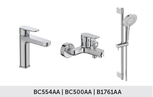 MARKA}Bataryalar ve MusluklarCerafine O 3‘lü Set Chromeİdeal Standard Cerafine O 3‘lü Set Chrome