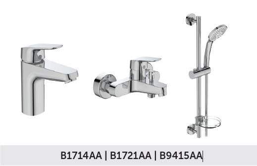 MARKA}Bataryalar ve MusluklarCeraflex 3‘lü Set Chromeİdeal Standard Ceraflex 3‘lü Set Chrome