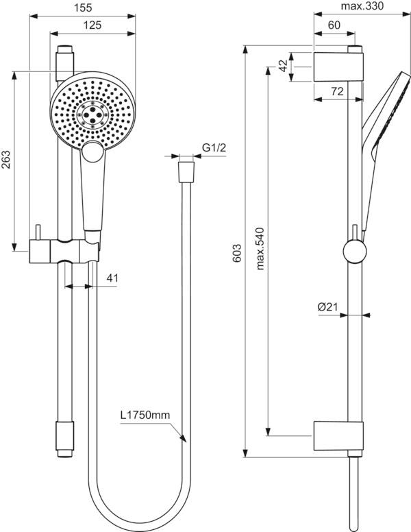MARKA}Bataryalar ve MusluklarCerafine O 3‘lü Set Chromeİdeal Standard Cerafine O 3‘lü Set Chrome