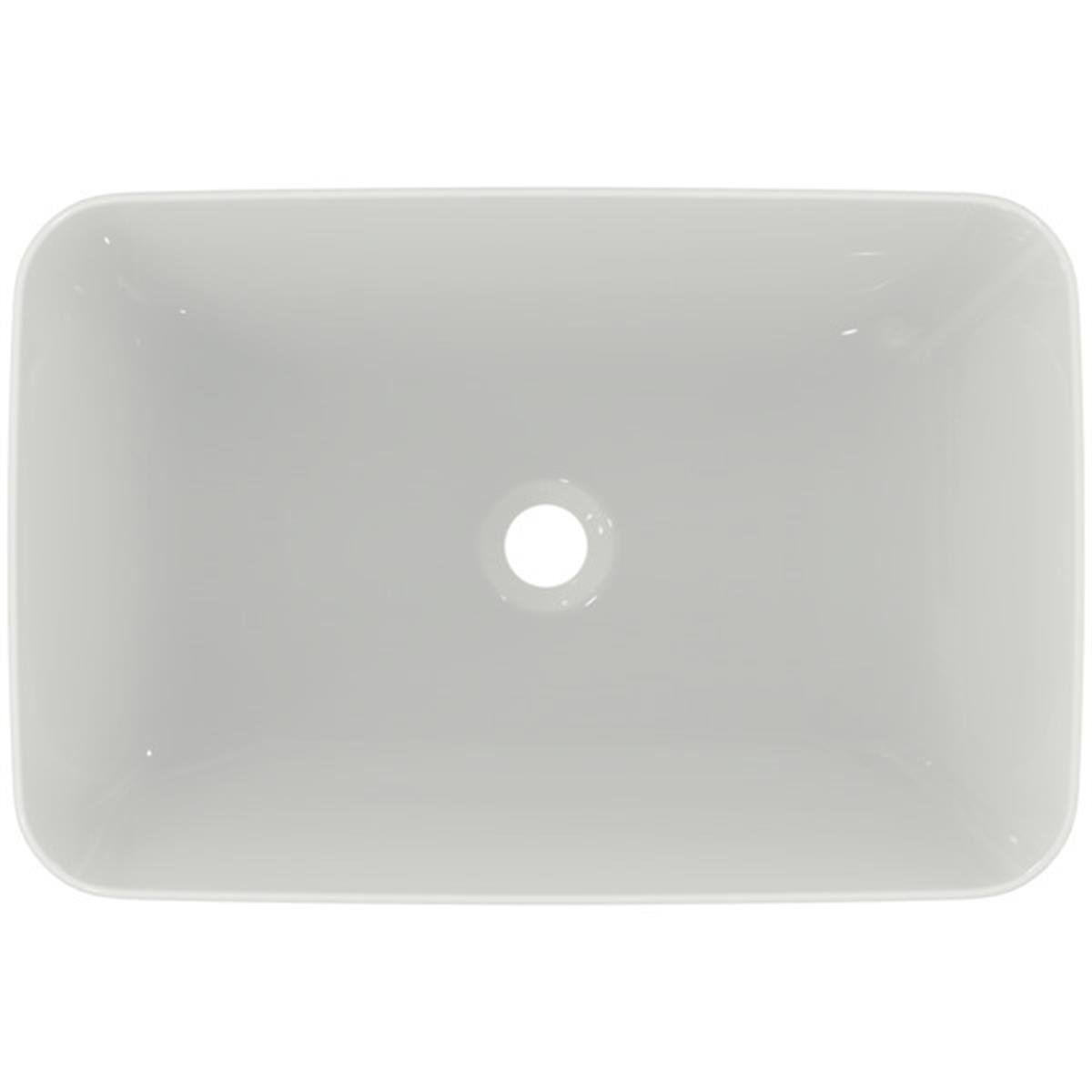 MARKA}Çanak LavabolarE034801Connect Air Tezgah Üstü Dikdörtgen Çanak Lavabo 60 cm