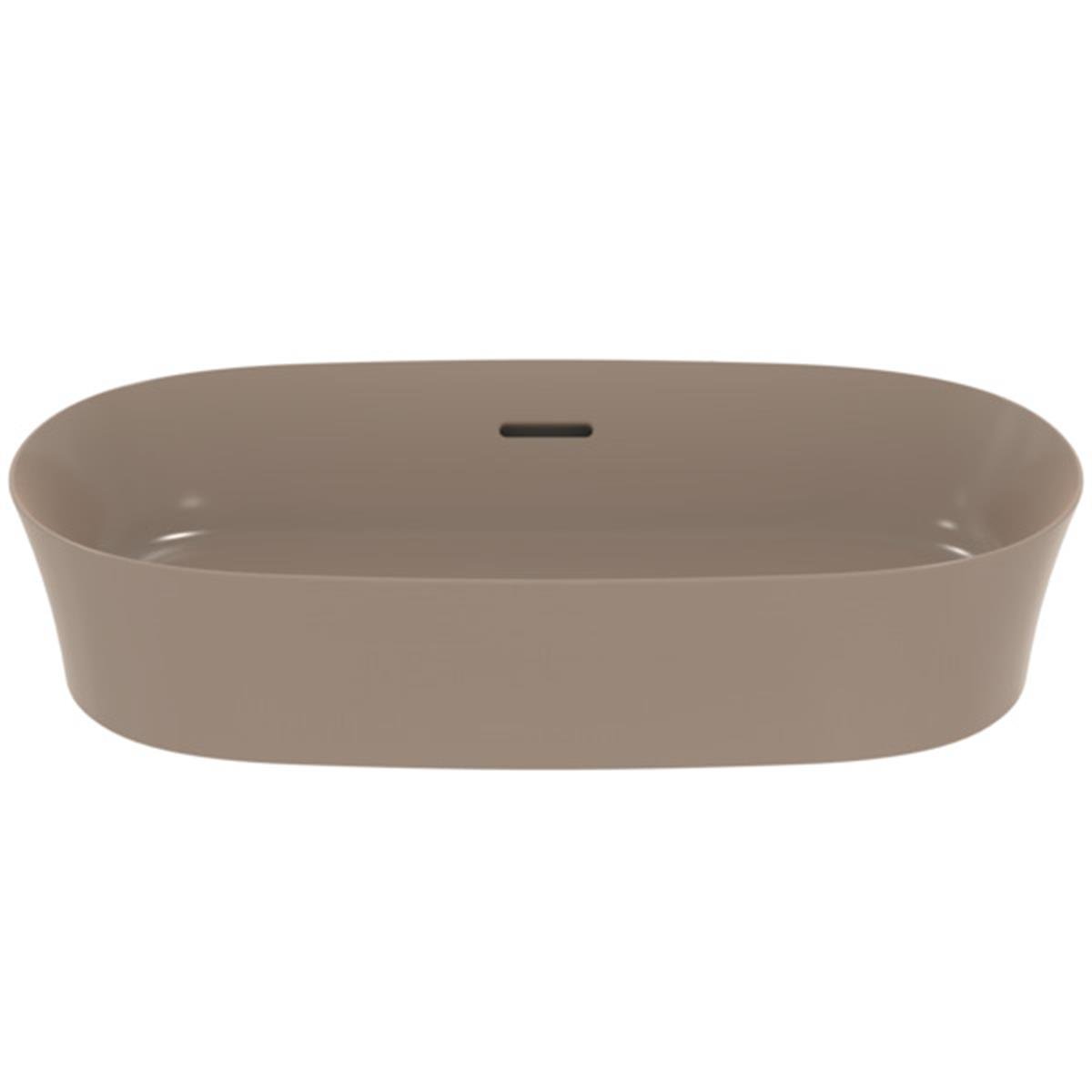 MARKA}Çanak LavabolarE1397V4Ipalyss Tezgah Üstü Oval Çanak Lavabo 60cm-Kaşmir