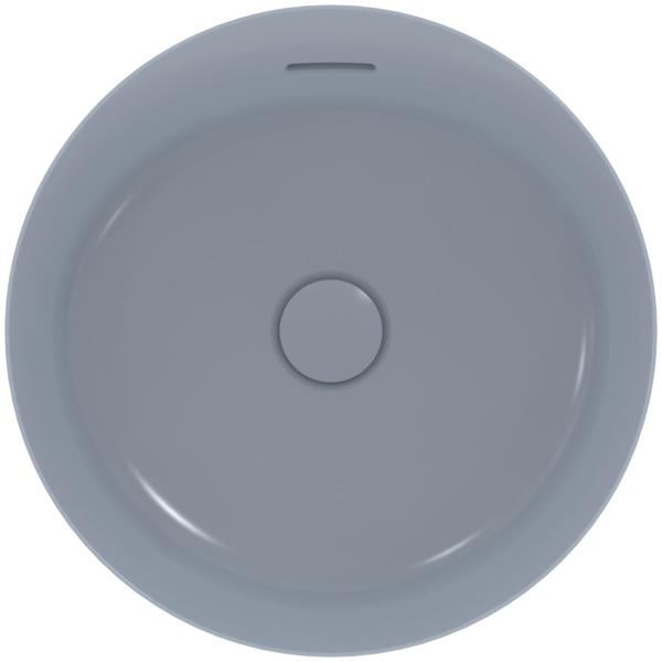 MARKA}Çanak LavabolarE1413X8Ipalyss Tezgah Üstü Yuvarlak Çanak Lavabo 40cm-Barut