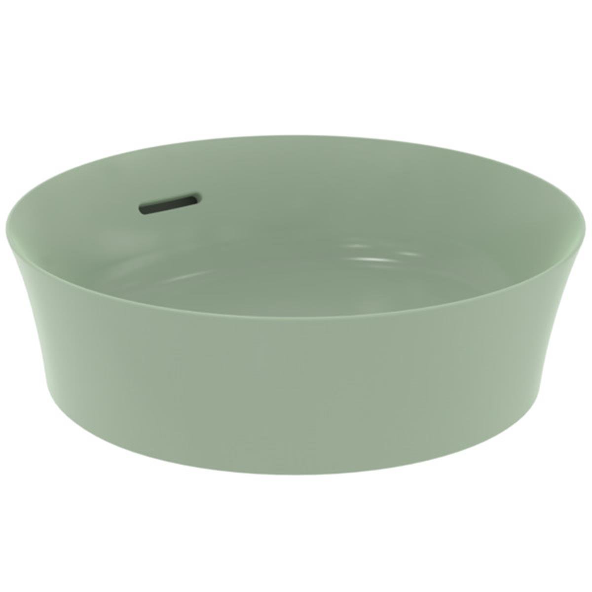 MARKA}Çanak LavabolarE1413X9Ipalyss Tezgah Üstü Yuvarlak Çanak Lavabo 40cm-Adaçayı