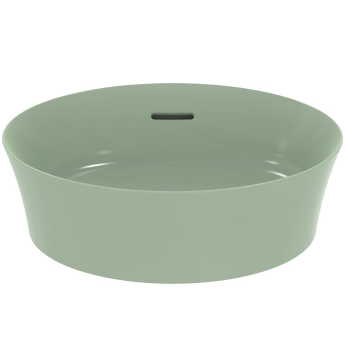 MARKA}Çanak LavabolarE1413X9Ipalyss Tezgah Üstü Yuvarlak Çanak Lavabo 40cm-Adaçayı