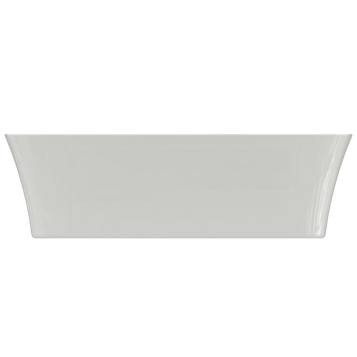 MARKA}Çanak LavabolarE188601Ipalyss Tezgah Üstü Dikdörtgen Çanak Lavabo 65cm-Beyaz