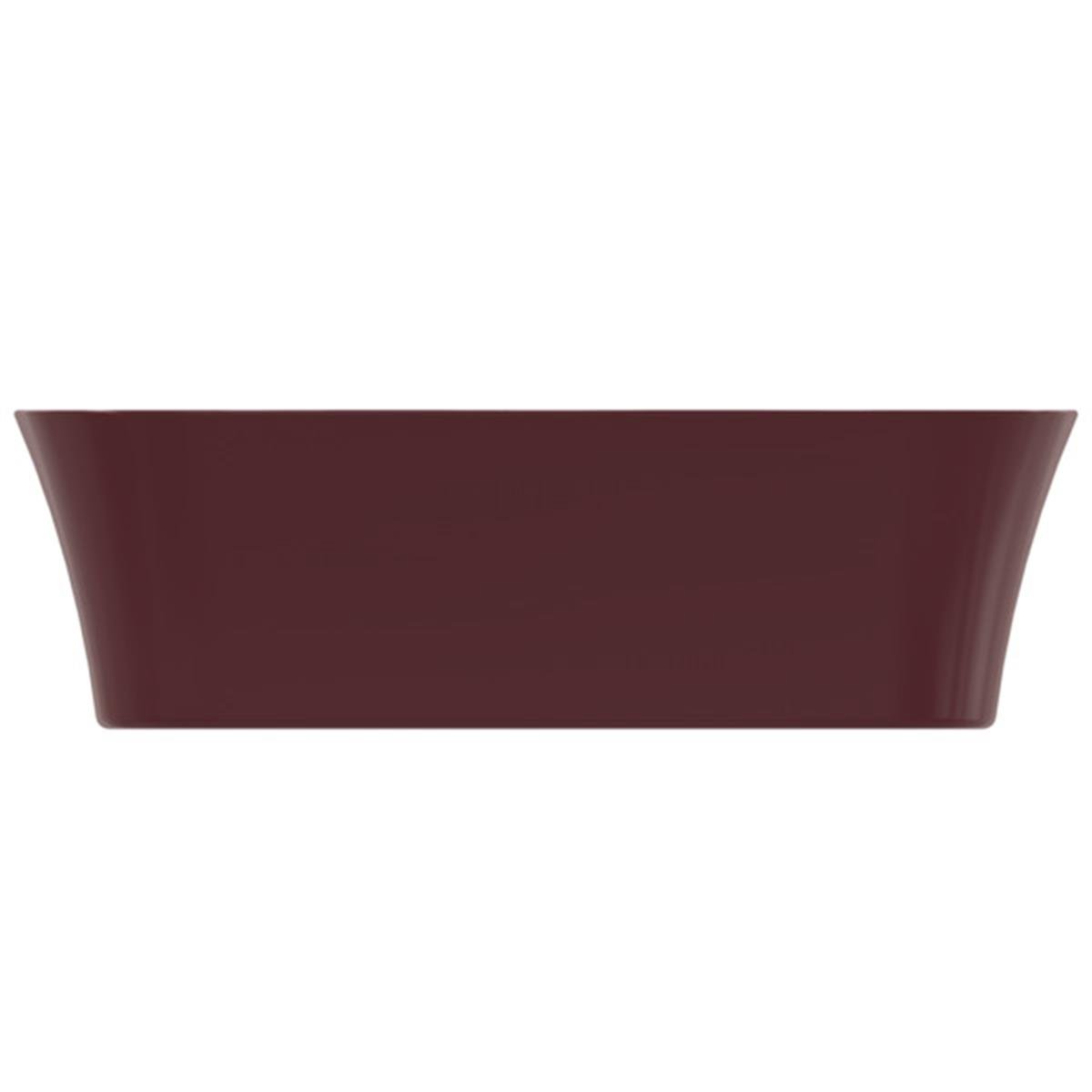 MARKA}Çanak LavabolarE1886V6Ipalyss Tezgah Üstü Dikdörtgen Çanak Lavabo 65cm-Nar