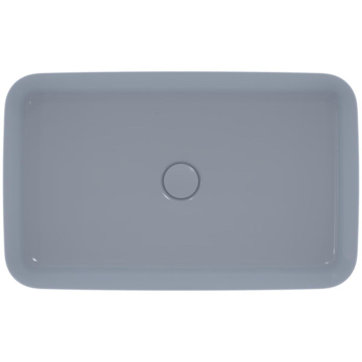 MARKA}Çanak LavabolarE1886X8Ipalyss Tezgah Üstü Dikdörtgen Çanak Lavabo 65cm-Barut