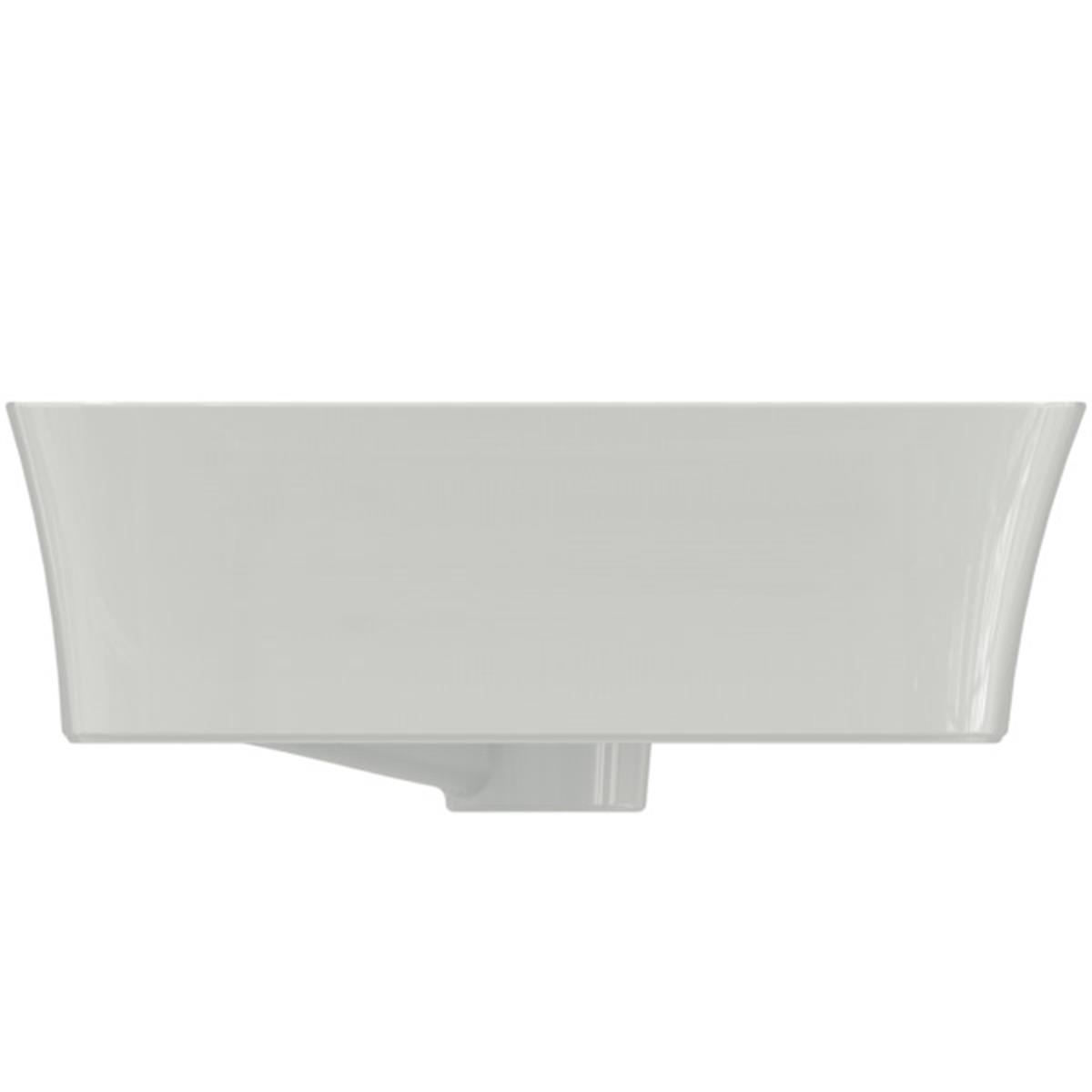 MARKA}Çanak LavabolarE207801Ipalyss Tezgah Üstü Dikdörtgen Çanak Lavabo 55cm-Beyaz