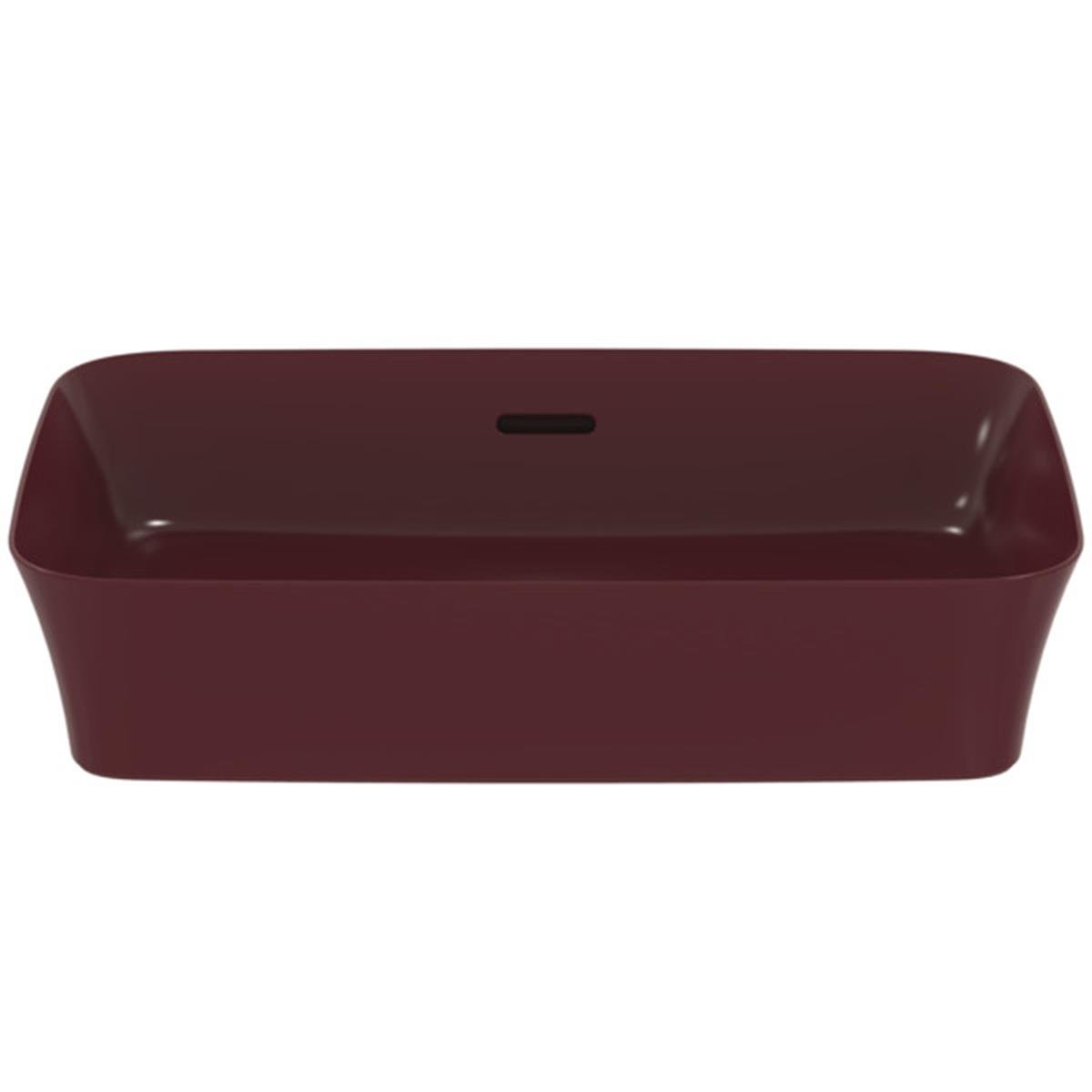 MARKA}Çanak LavabolarE2078V6Ipalyss Tezgah Üstü Dikdörtgen Çanak Lavabo 55cm-Nar