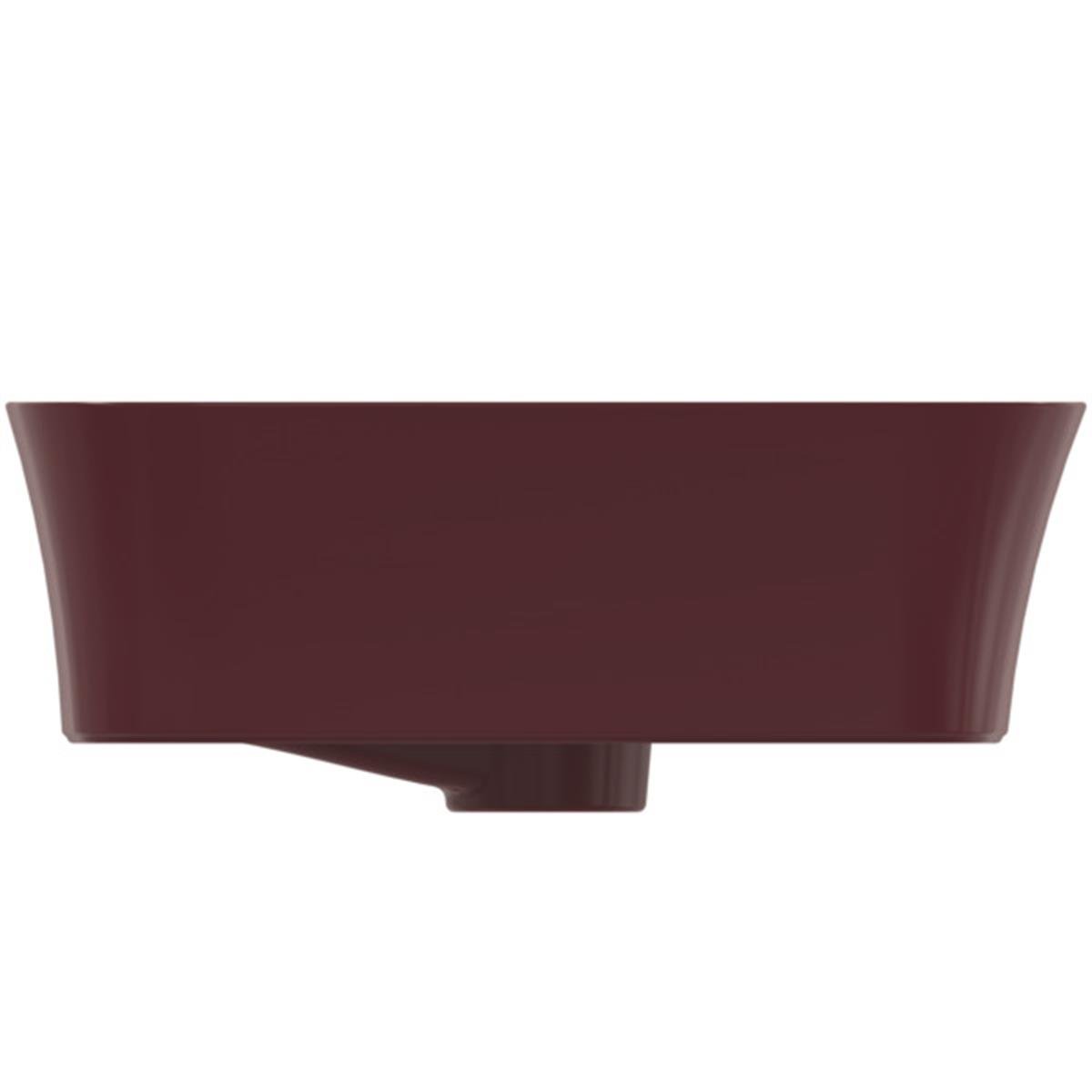 MARKA}Çanak LavabolarE2078V6Ipalyss Tezgah Üstü Dikdörtgen Çanak Lavabo 55cm-Nar