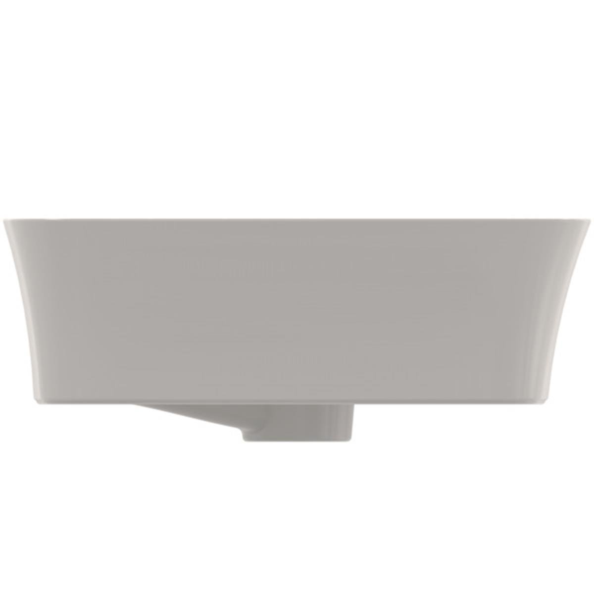 MARKA}Çanak LavabolarE2078V9Ipalyss Tezgah Üstü Dikdörtgen Çanak Lavabo 55cm-Beton