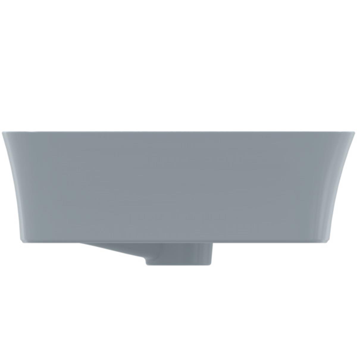 MARKA}Çanak LavabolarE2078X8Ipalyss Tezgah Üstü Dikdörtgen Çanak Lavabo 55cm-Barut