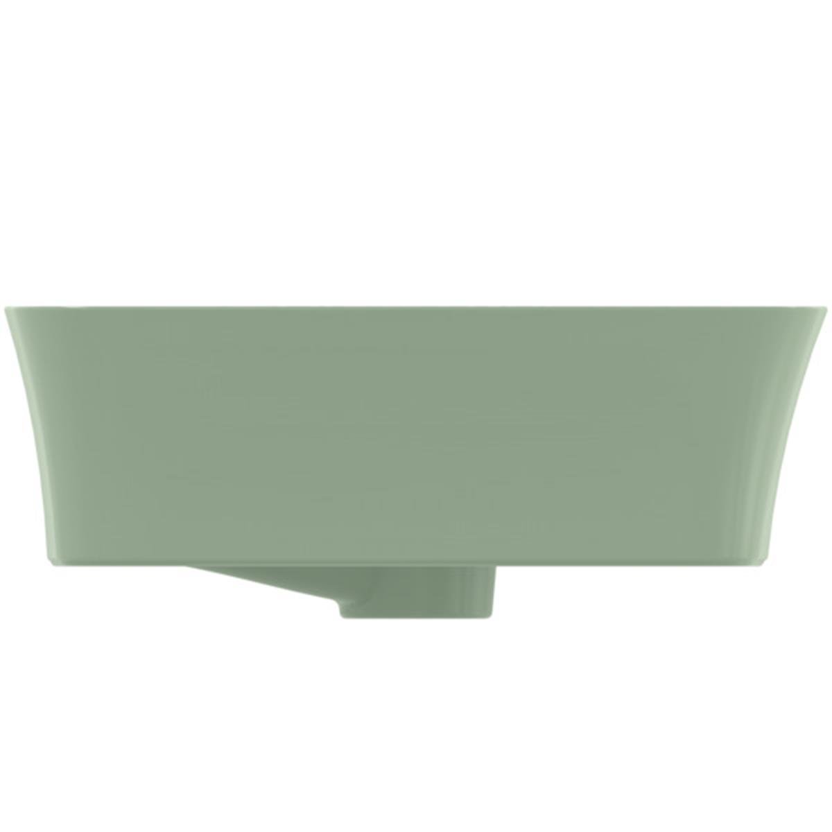 MARKA}Çanak LavabolarE2078X9Ipalyss Tezgah Üstü Dikdörtgen Çanak Lavabo 55cm-Adaçayı