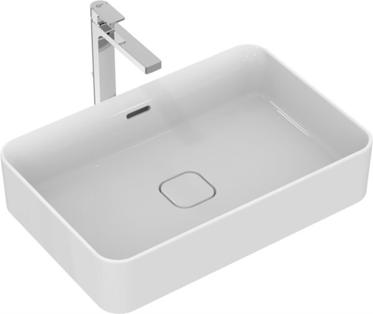 MARKA}Çanak LavabolarT299901Strada II Tezgah Üstü Dikdörtgen Çanak Lavabo 60 cm