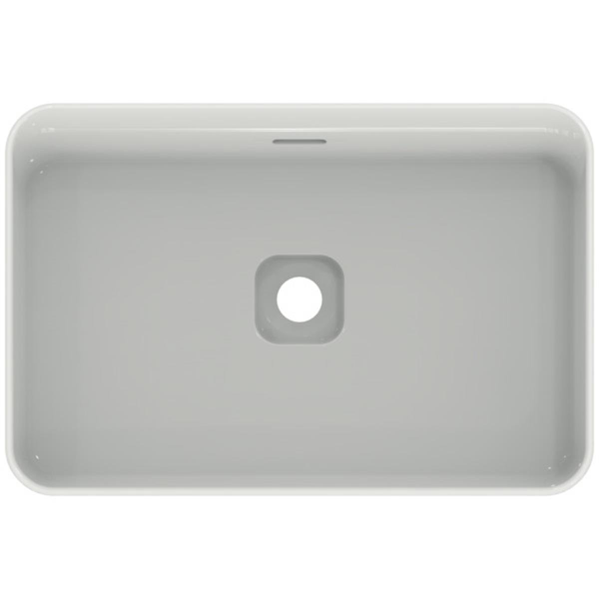 MARKA}Çanak LavabolarT299901Strada II Tezgah Üstü Dikdörtgen Çanak Lavabo 60 cm