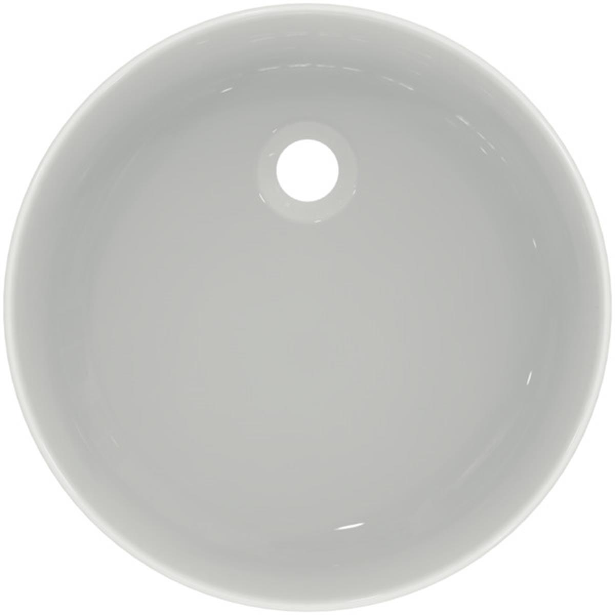 MARKA}Çanak LavabolarT369601Conca Tezgah Üstü Yuvarlak Çanak Lavabo 45 cm