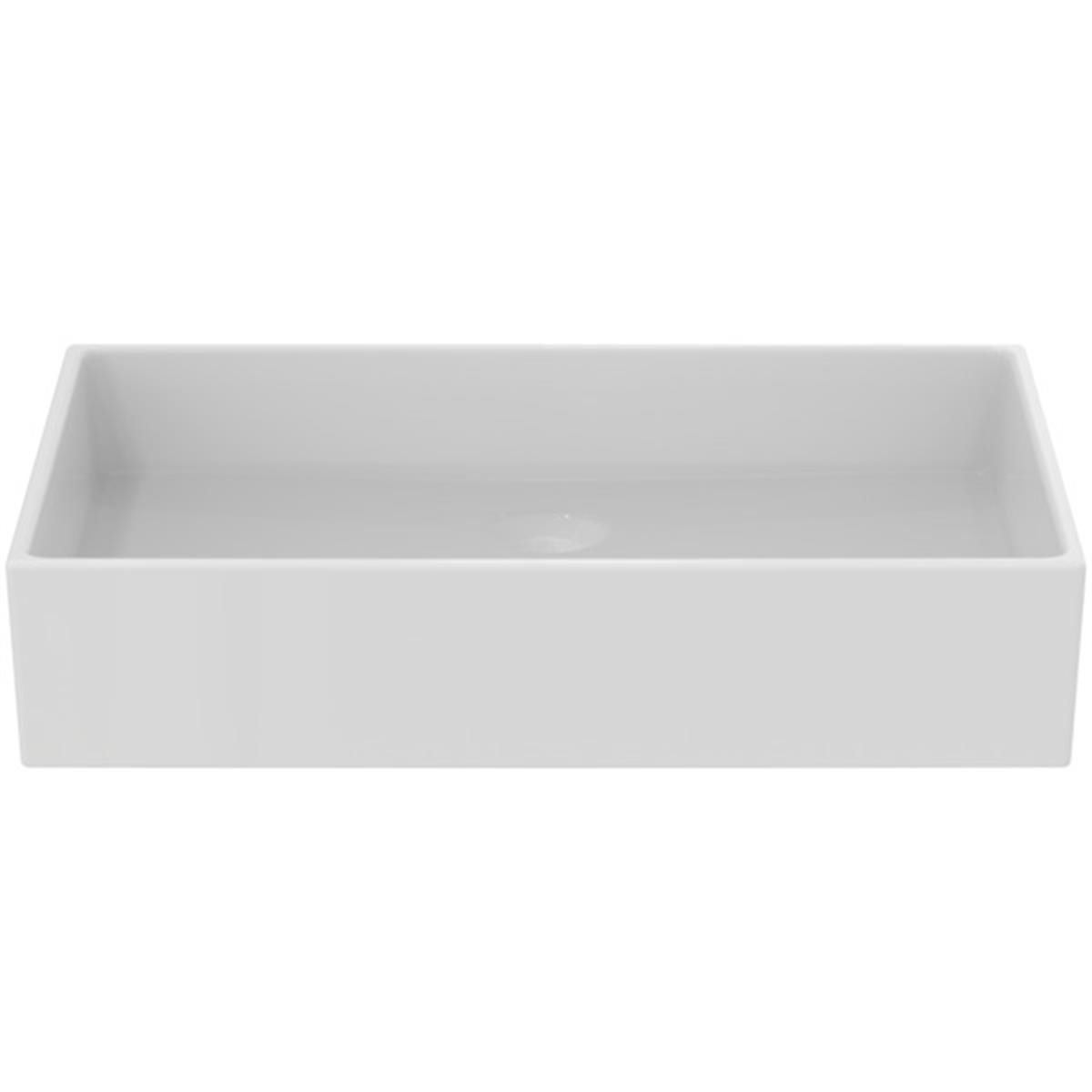 MARKA}Çanak LavabolarT374001Extra Tezgah Üstü Dikdörtgen Çanak Lavabo 60 cm