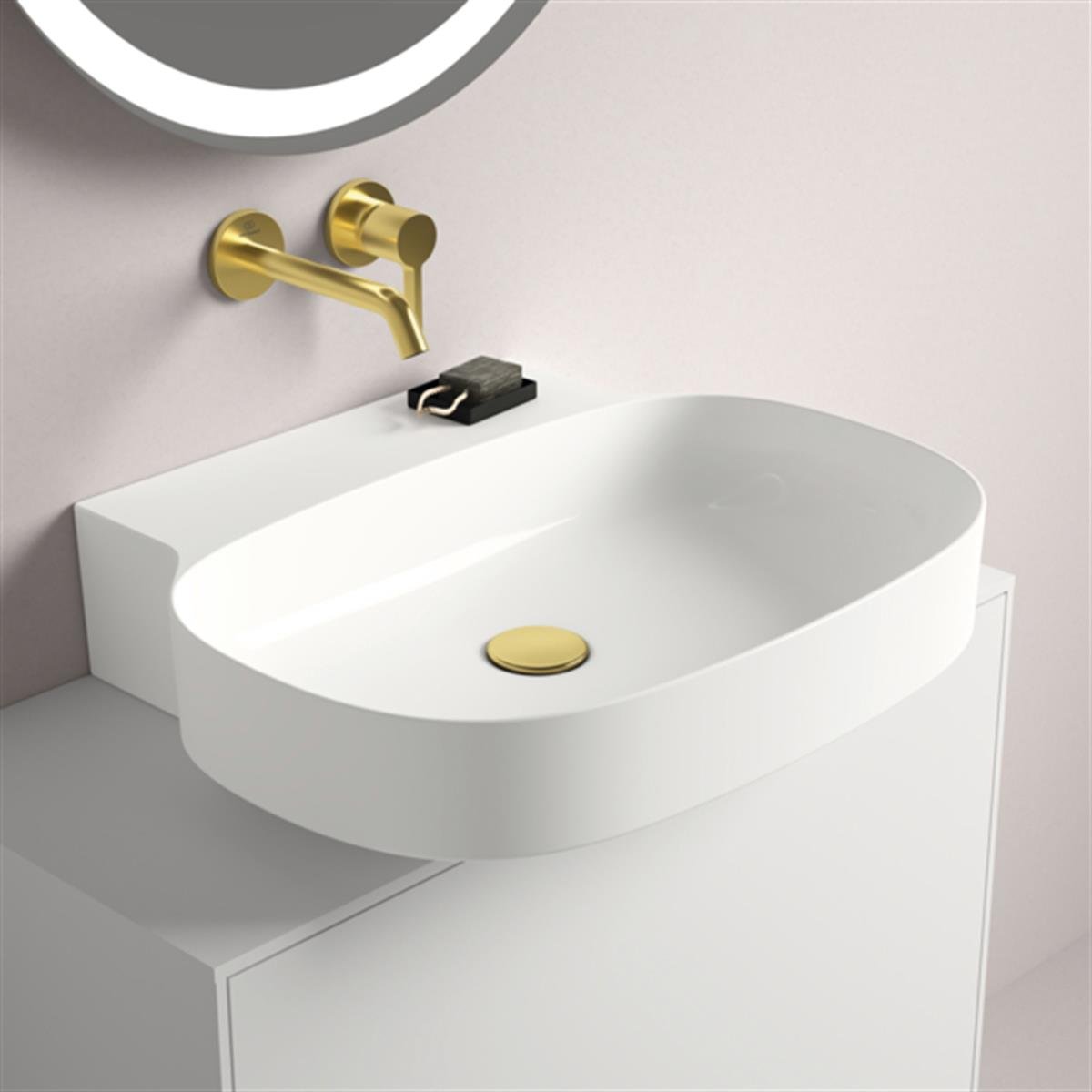 MARKA}Çanak LavabolarT439901Linda-X Lavabo 45cm Beyaz