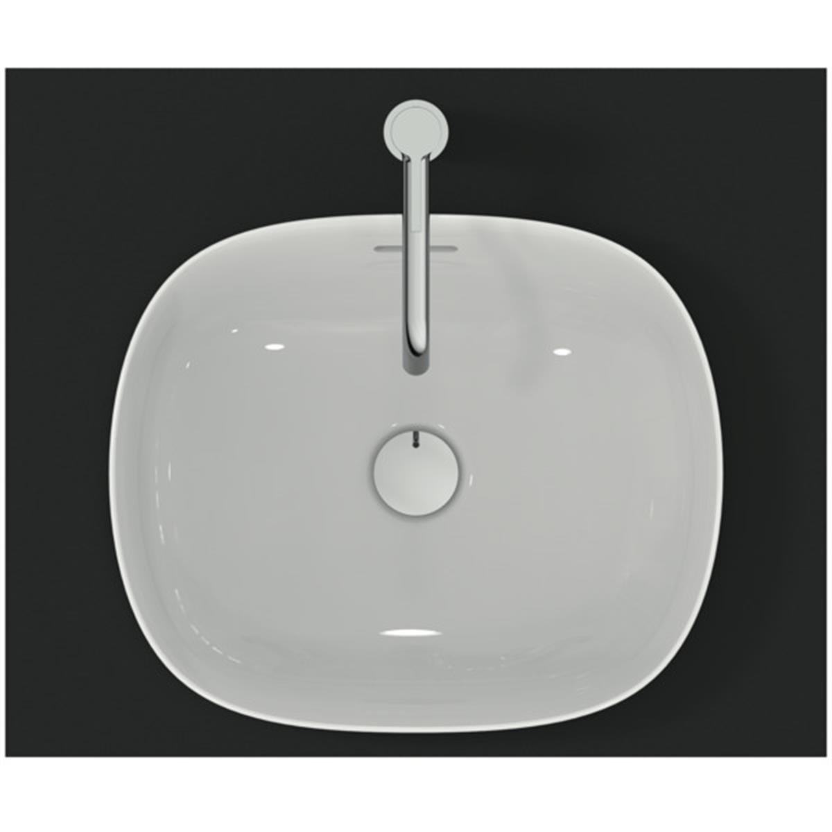 MARKA}Çanak LavabolarT439901Linda-X Lavabo 45cm Beyaz