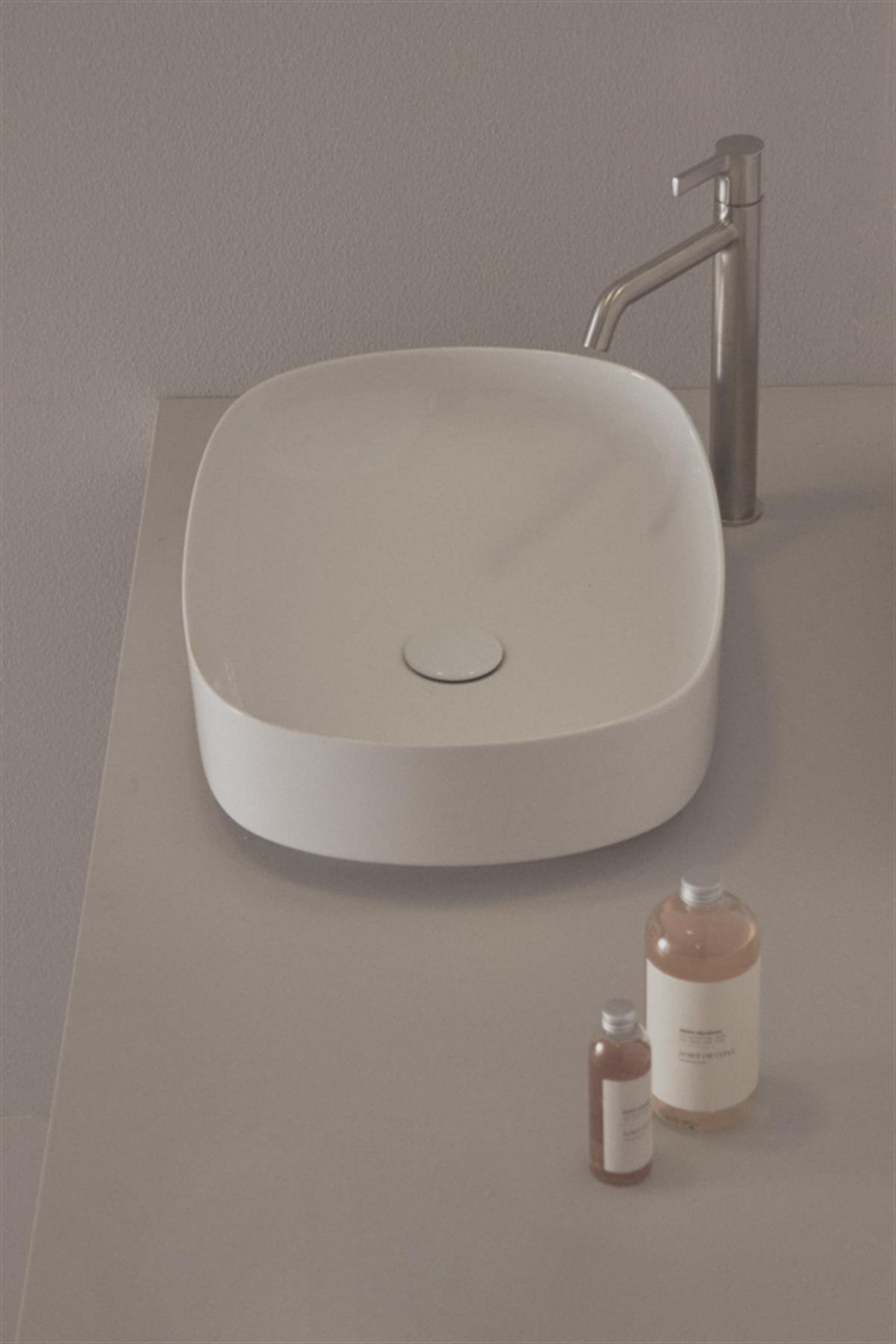 MARKA}Çanak LavabolarT440101Linda-X Lavabo 50cm Beyaz