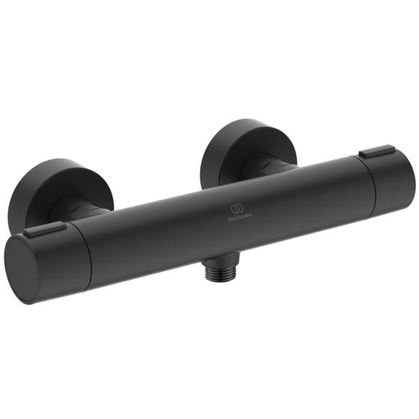 MARKA}Duş BataryasıBD582XGİdeal Standard Ceratherm Alu+ Termostatik Duş Bataryası-Silk Black