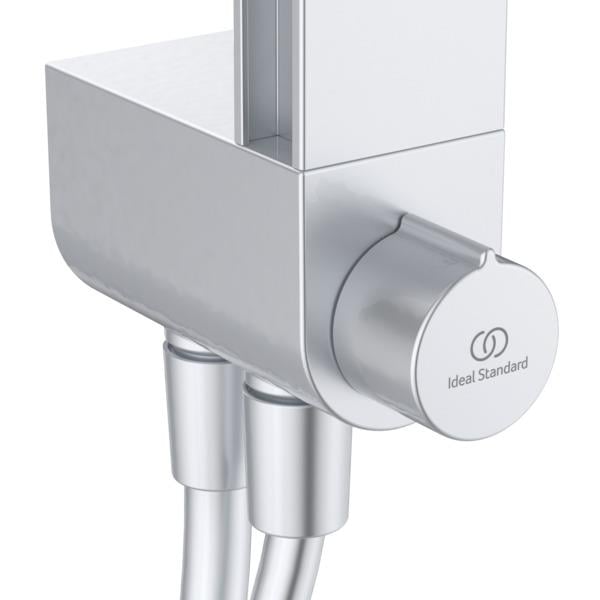 MARKA}Duş Kolonları ve Duş PanelleriBD585SIİdeal Standard Ceraflow Alu+ Duş Sistemi-Silver