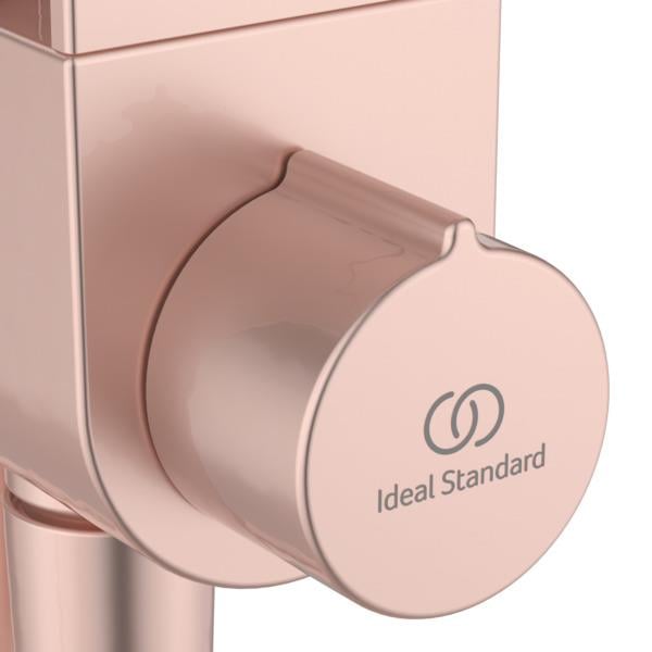 MARKA}Duş Kolonları ve Duş PanelleriBD585ROİdeal Standard Ceraflow Alu+ Duş Sistemi-Rose