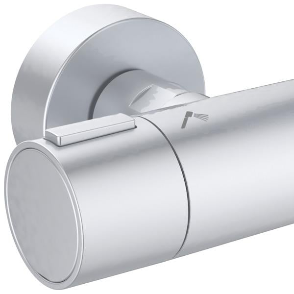 MARKA}Duş Kolonları ve Duş PanelleriBD583SIİdeal Standard Ceratherm Alu+ Termostatik Duş Sistemi-Silver