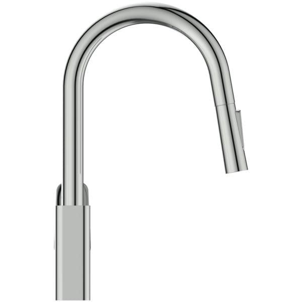 MARKA}El Duşlu Eviye BataryasıBD338AAİdeal Standard Ceraplan Kuğu Spiralli Eviye Bataryası 2F-Chrome
