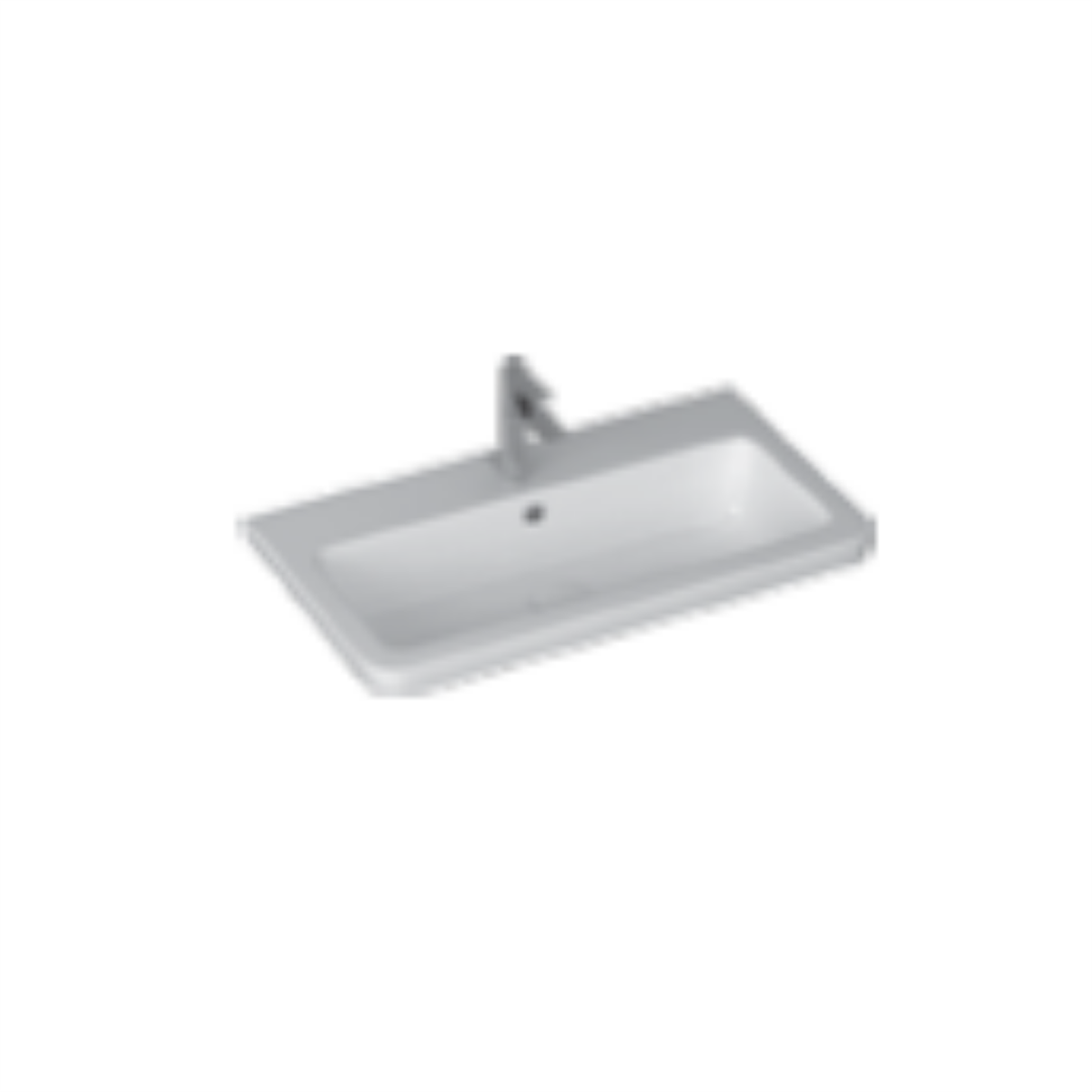 MARKA}Etajerli LavabolarZ270101Archisol Etajerli Lavabo 80 cm