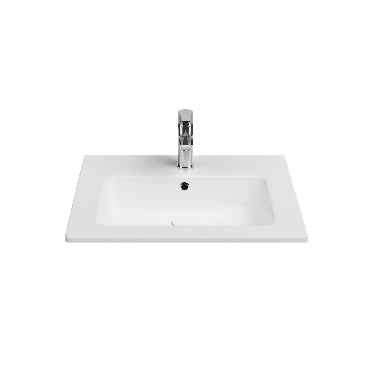 MARKA}Etajerli LavabolarZ290101Archisol Thin Etajerli Lavabo 61 cm
