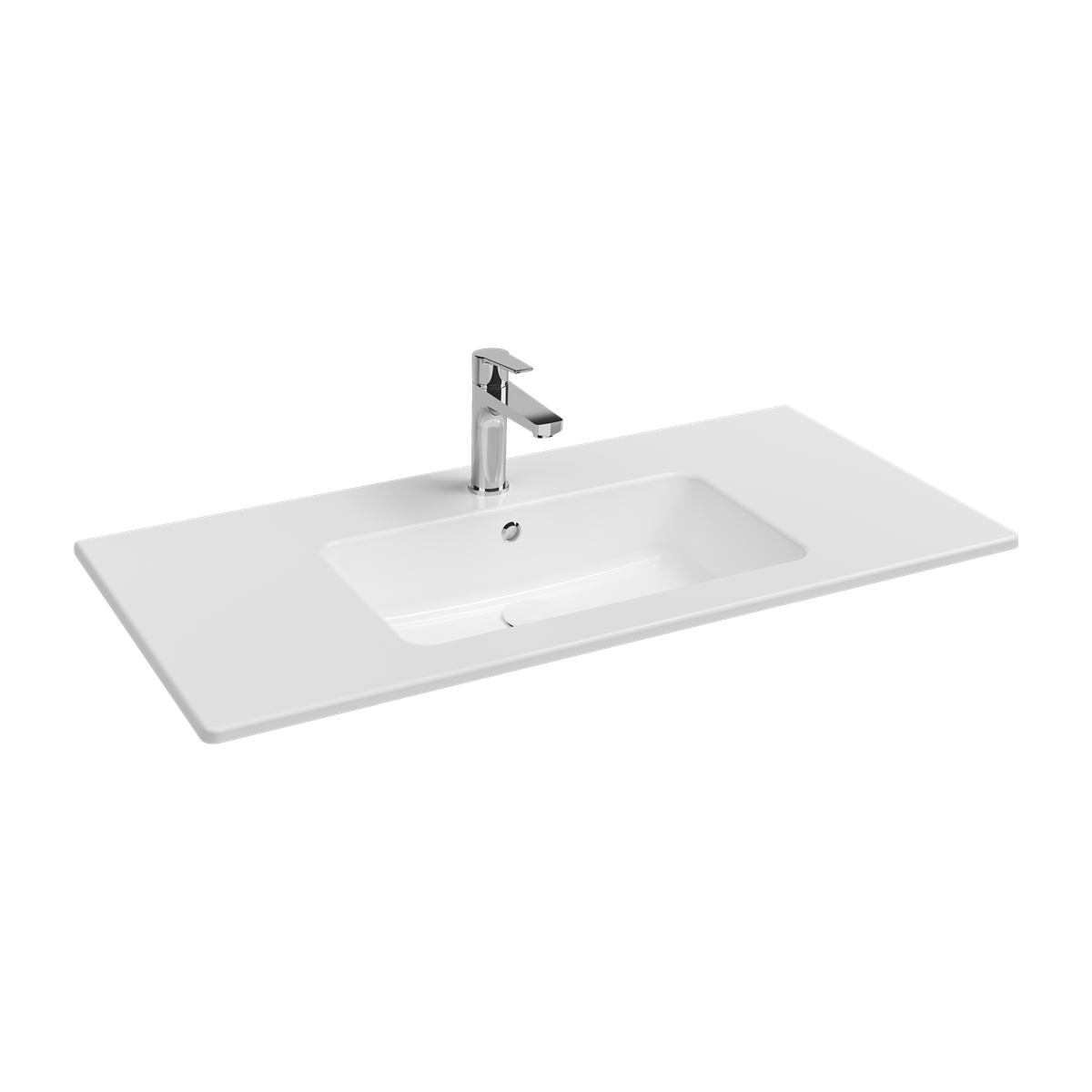 MARKA}Etajerli LavabolarZ290302Archisol Thin Etajerli Lavabo 101 cm