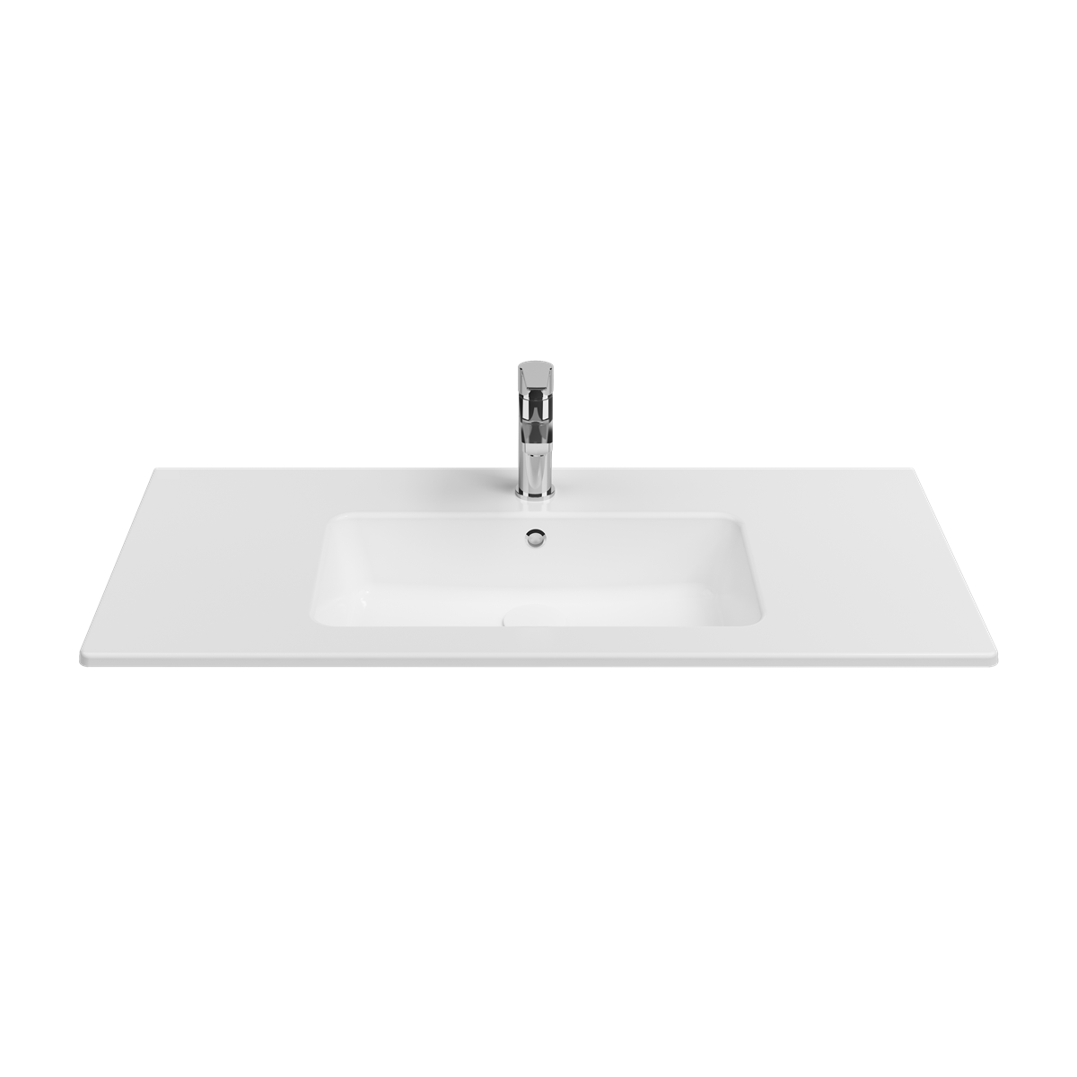 MARKA}Etajerli LavabolarZ290302Archisol Thin Etajerli Lavabo 101 cm