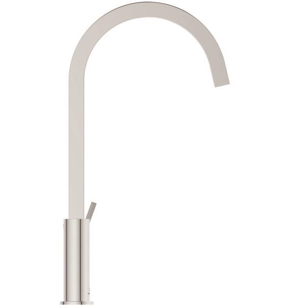MARKA}Kuğu Borulu Eviye BataryasıBD411AAİdeal Standard Gusto Kuğu Eviye Bataryası-Chrome-Kare Borulu