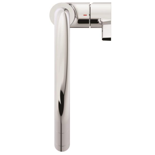 MARKA}Kuğu Borulu Eviye BataryasıBD416AAİdeal Standard Gusto Spiralli Eviye Bataryası 2F-Chrome-Yuvarlak Borulu