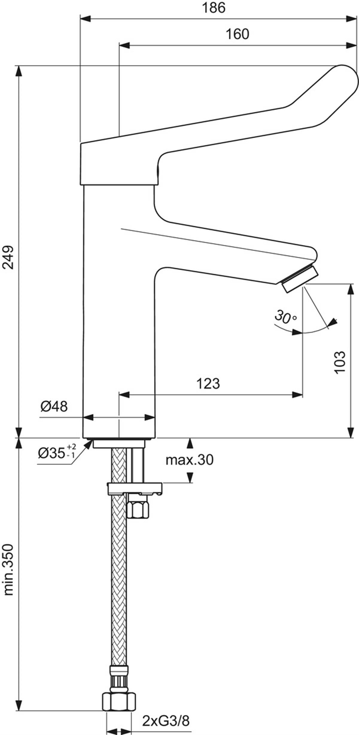 MARKA}Lavabo BataryasıBC106AACeraplus 2.0 Grande Lavabo Bataryası Sifon Kumandasız