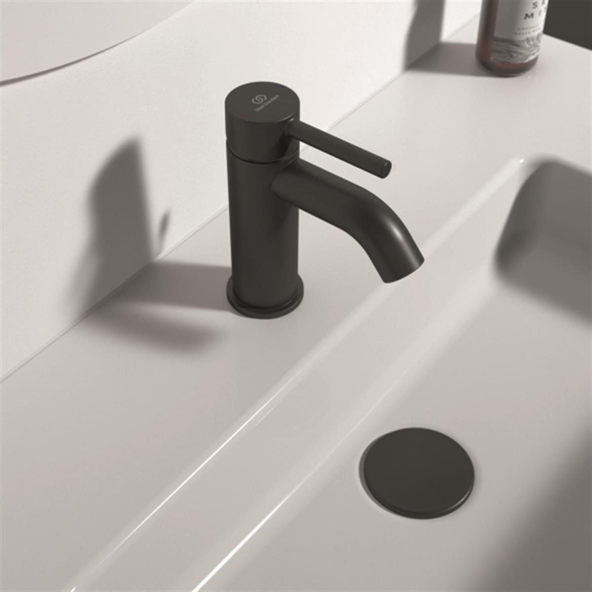 MARKA}Lavabo BataryasıBC193XGIdeal Standard Ceraline Lavabo Bataryası Mat Siyah Sifon Kumandalı-5 L/dk