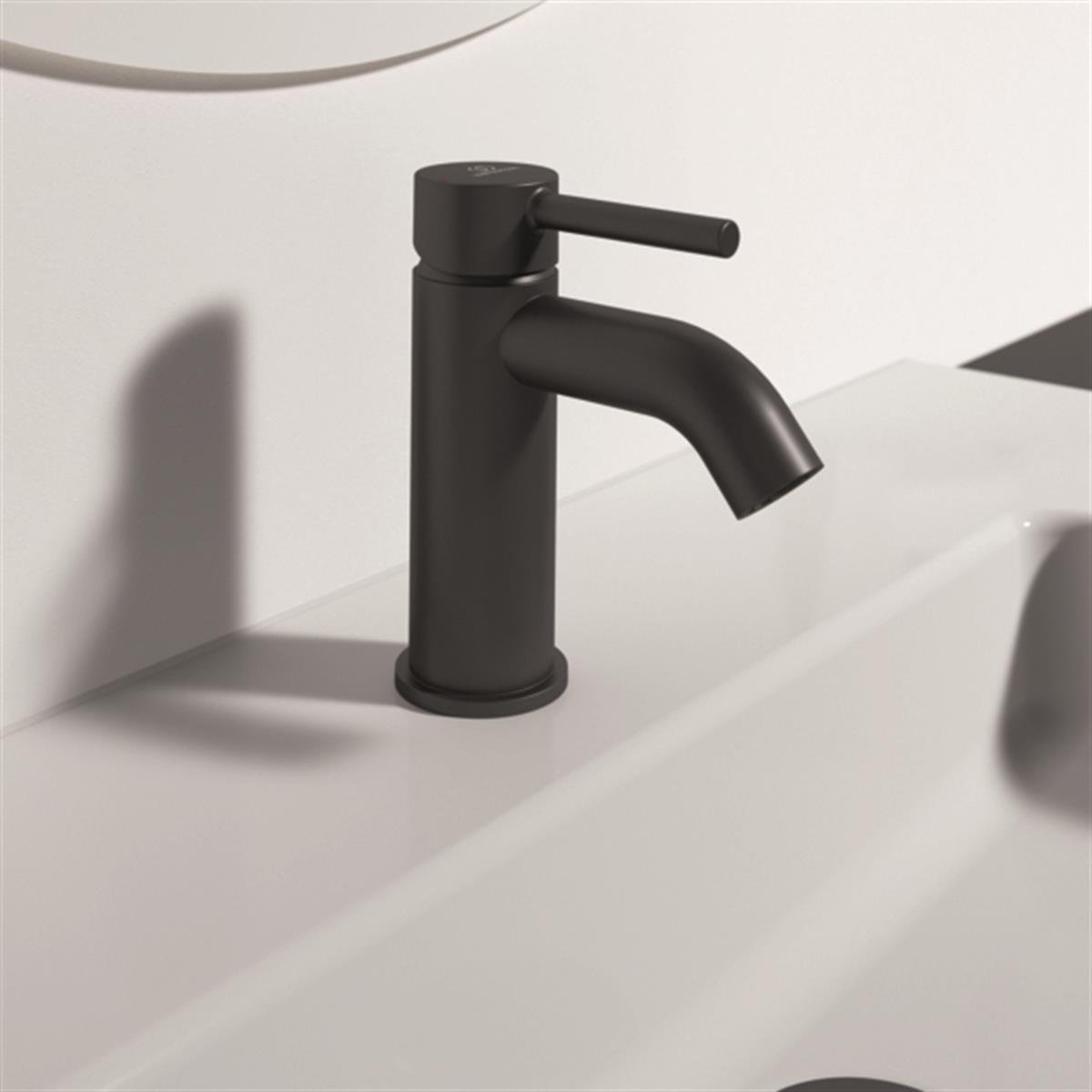 MARKA}Lavabo BataryasıBC268XGCeraline Lavabo Bataryası Mat Siyah Sifon Kumandasız-5 L/dk