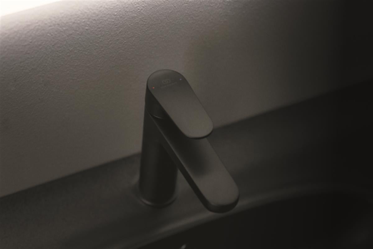 MARKA}Lavabo BataryasıBC554XGIdeal Standard Cerafine O H120 Lavabo Bataryası 5L/dk Mat Siyah Sifon Kumandasız
