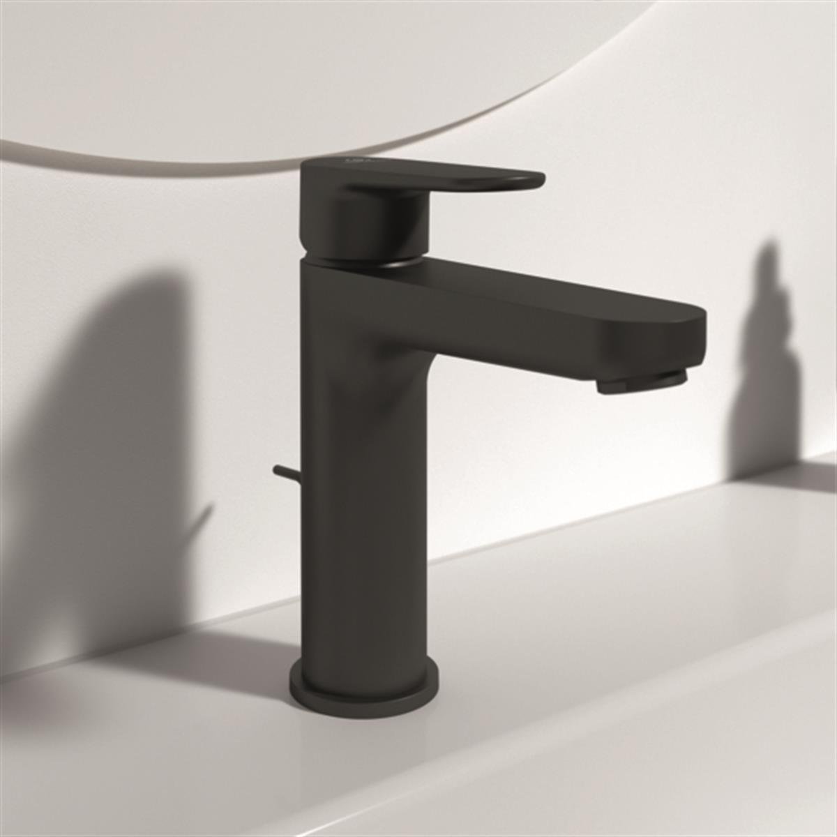 MARKA}Lavabo BataryasıBC699XGCerafine O H120 Lavabo Bataryası 5L/dk Mat Siyah Sifon Kumandalı