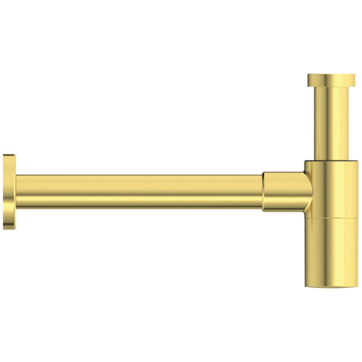 MARKA}SifonT4441A2P-Trap Lavabo Sifonu Fırçalanmış Altın
